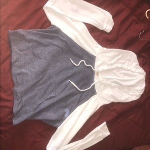 crop hoodie